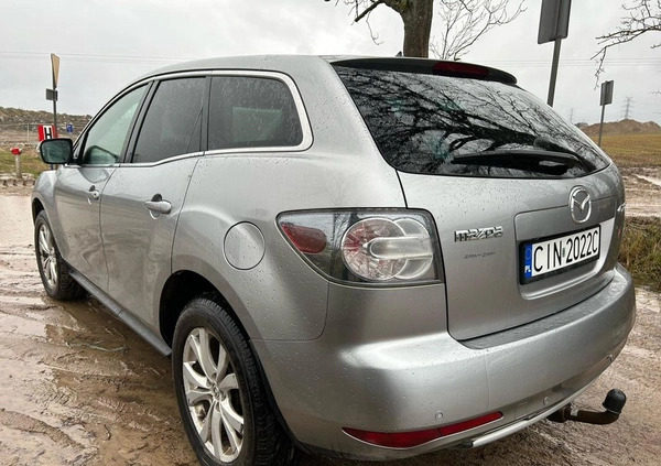 Mazda CX-7 cena 21900 przebieg: 274000, rok produkcji 2010 z Gdańsk małe 67
